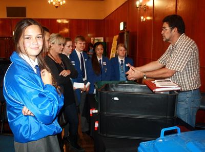 Eyes on waste at roadshow